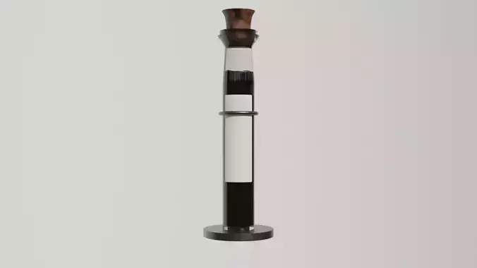 Single potion vial and holder Free 3D model