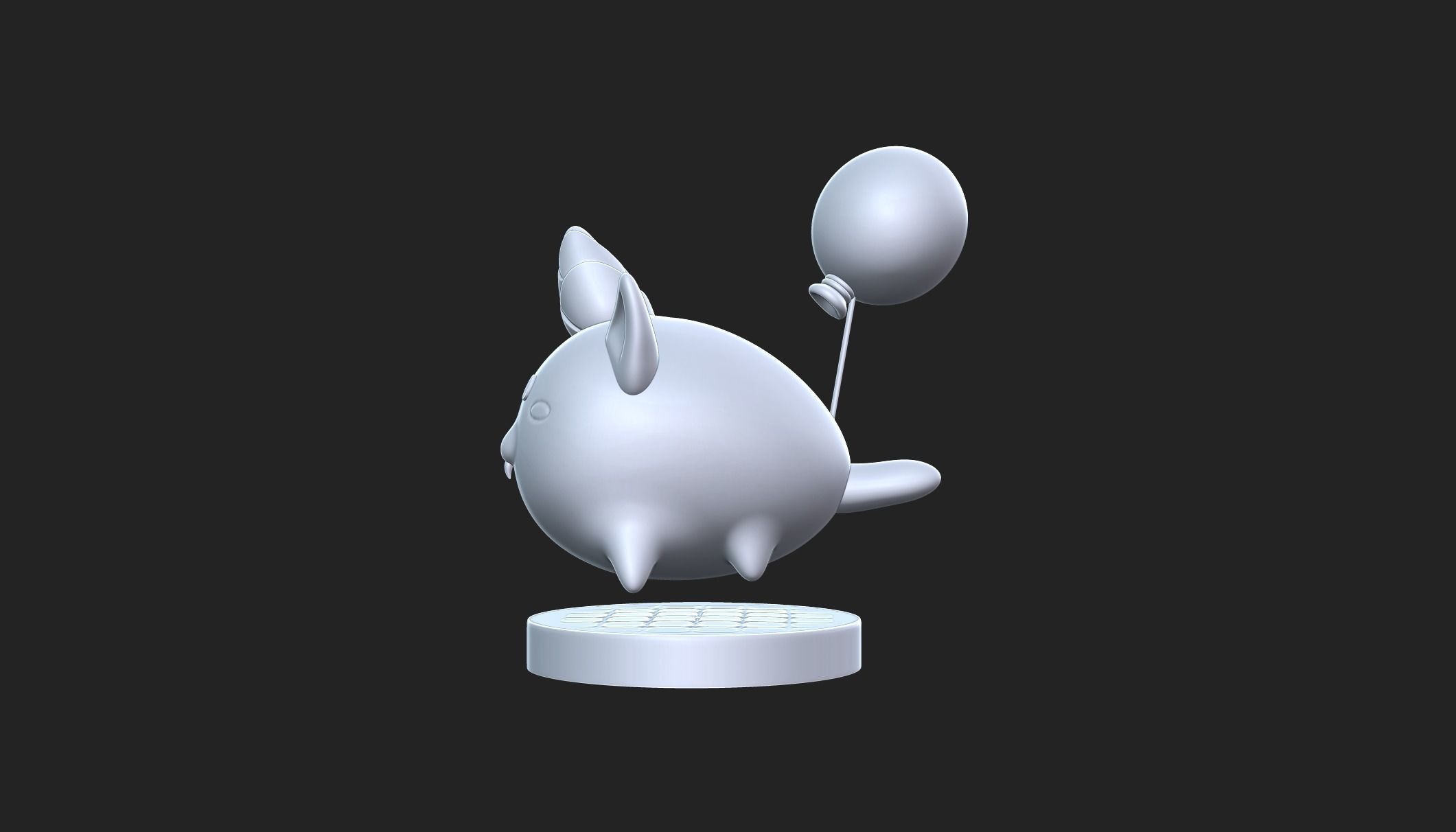 Miniature Axie Infinity - Fear The Cracker - Beast 3D Printable  3D print model_3