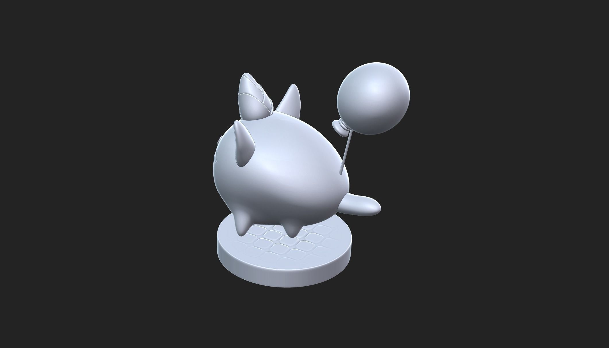 Miniature Axie Infinity - Fear The Cracker - Beast 3D Printable  3D print model_4