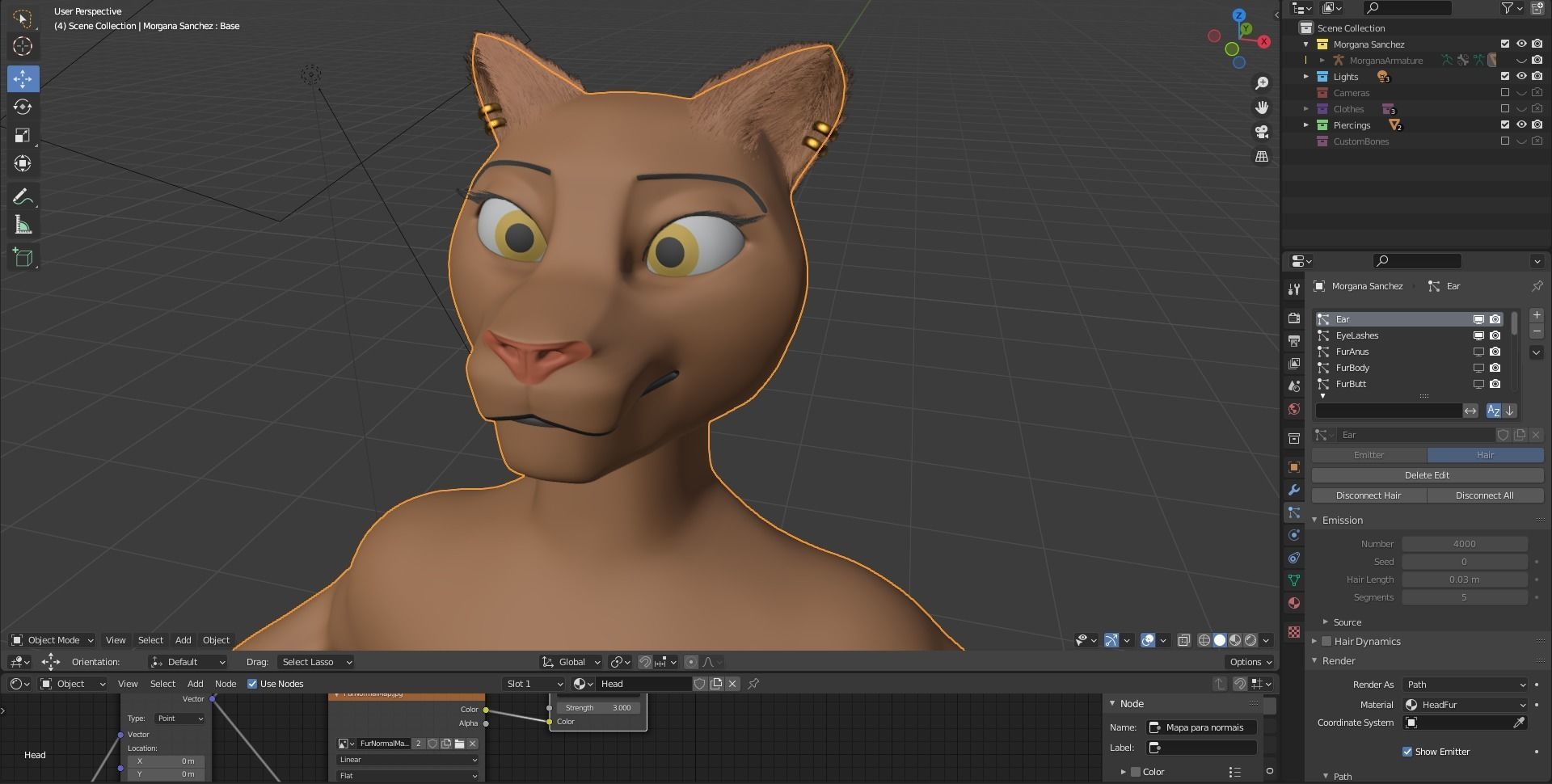 Morgana Anthro Tiger 3D model_81