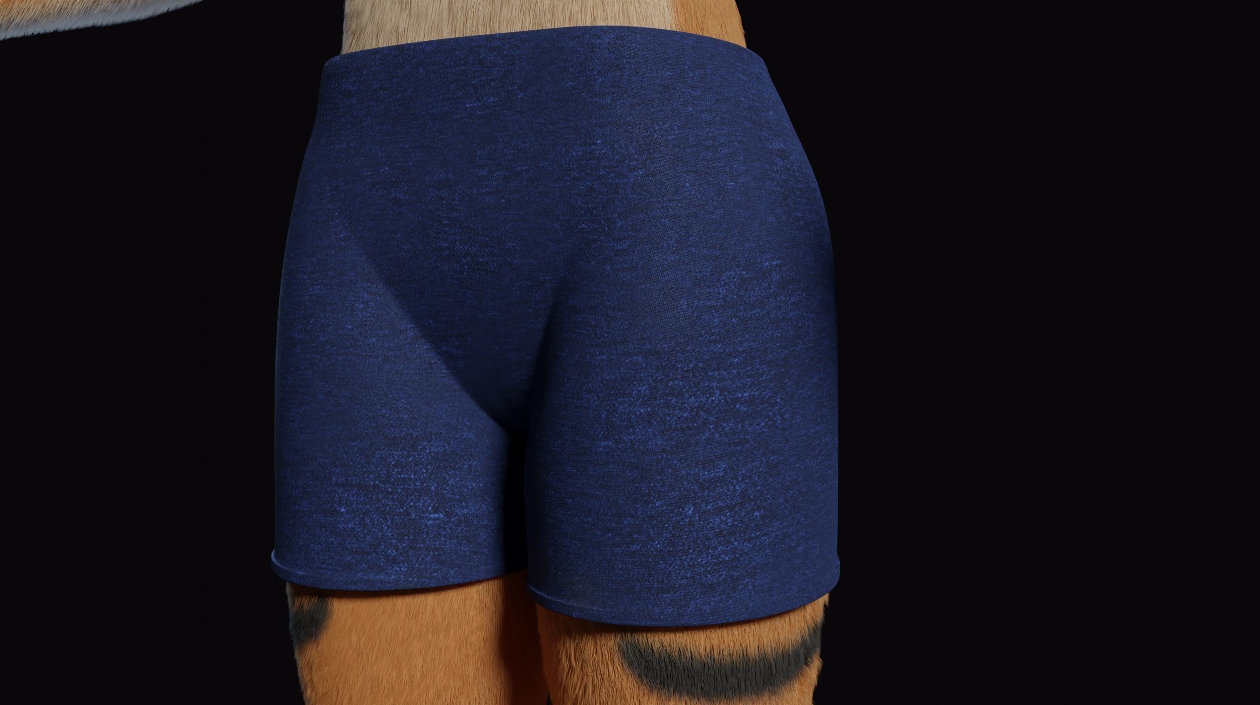 Morgana Anthro Tiger 3D model_24