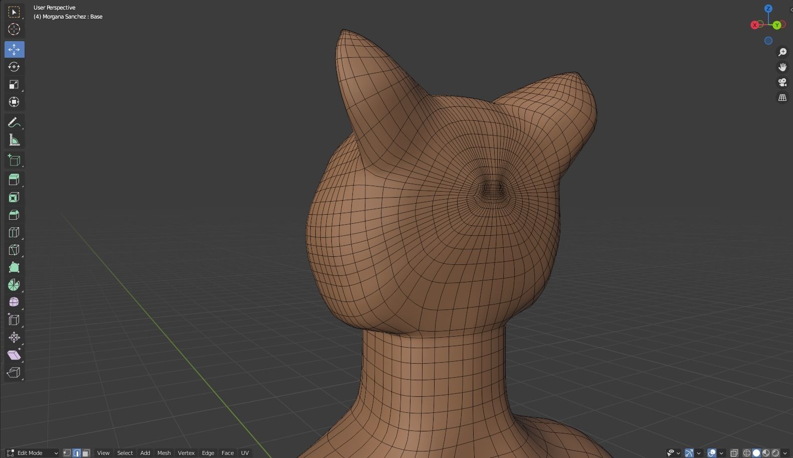 Morgana Anthro Tiger 3D model_52