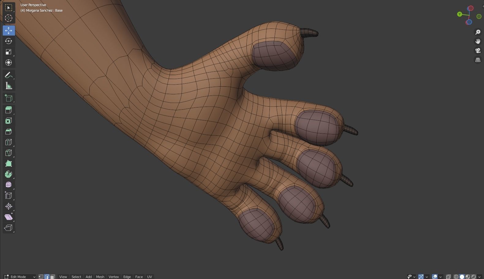 Morgana Anthro Tiger 3D model_56