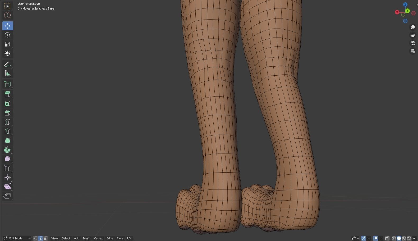 Morgana Anthro Tiger 3D model_60