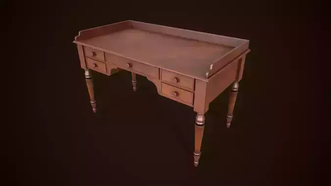 Vintage writing desk