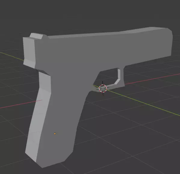 Gun - Glock 18 Free low-poly 3D model_0