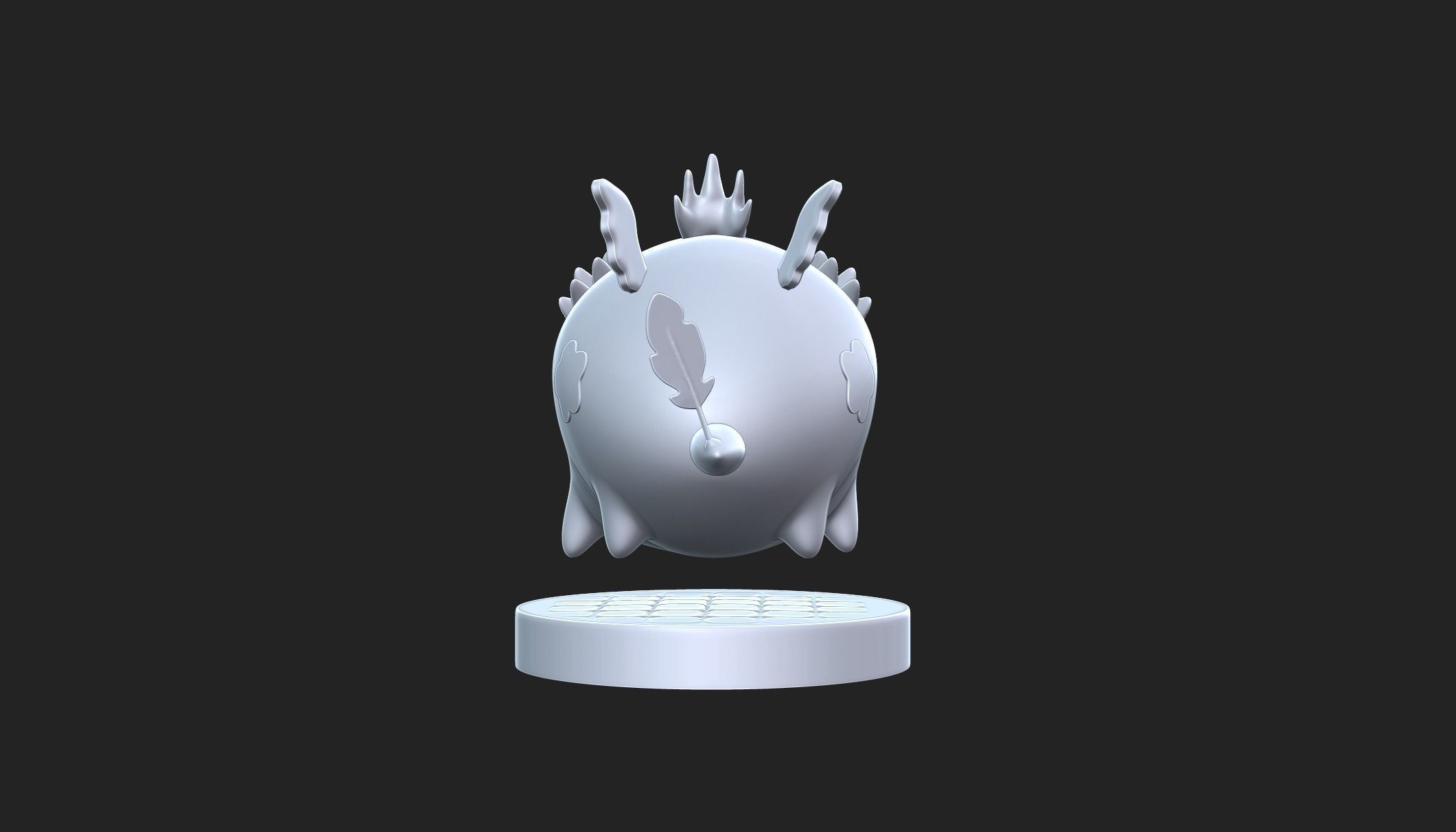 Miniature Axie Infinity - Bird 3D Printable  3D print model_7