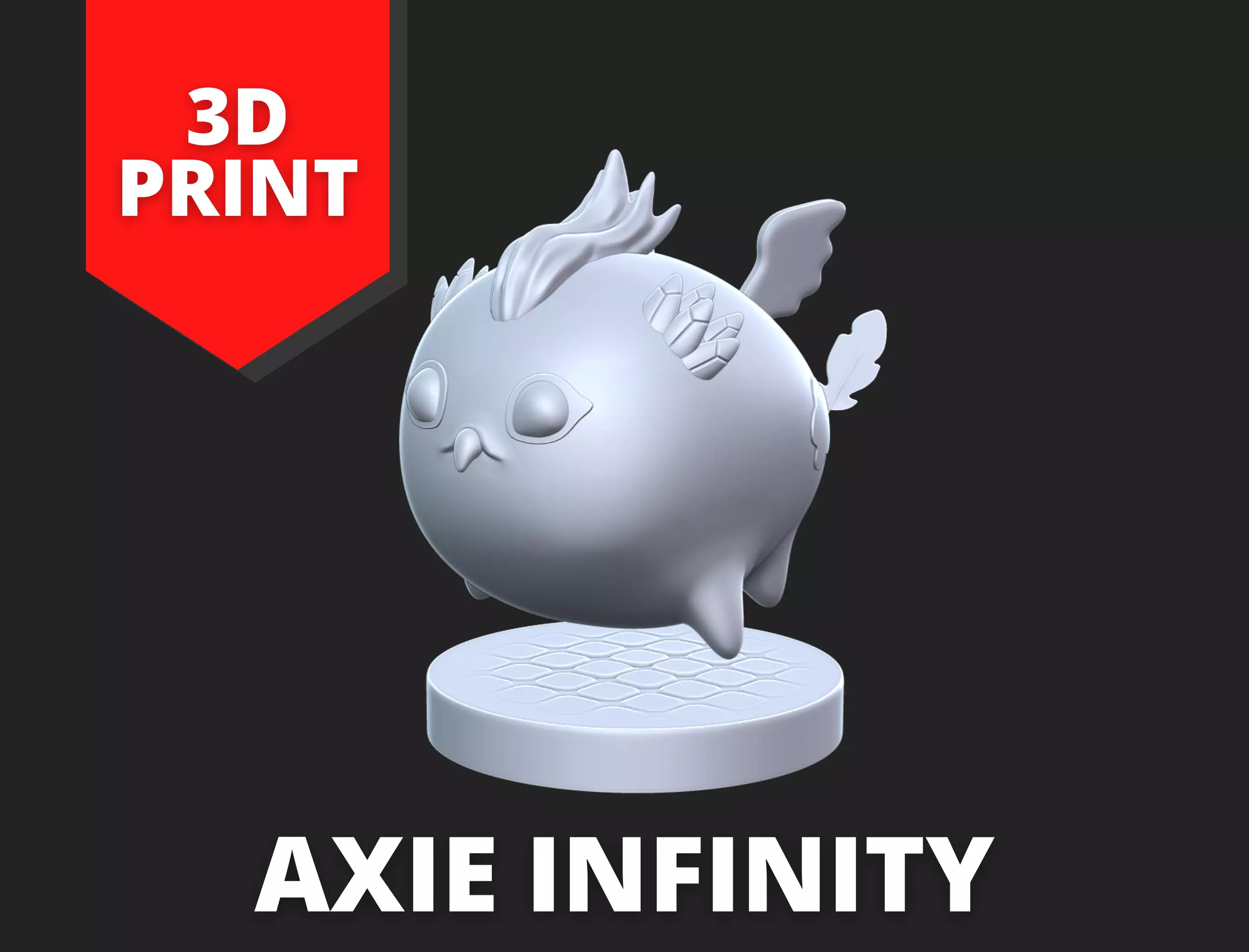 Miniature Axie Infinity - Bird 3D Printable  3D print model_0