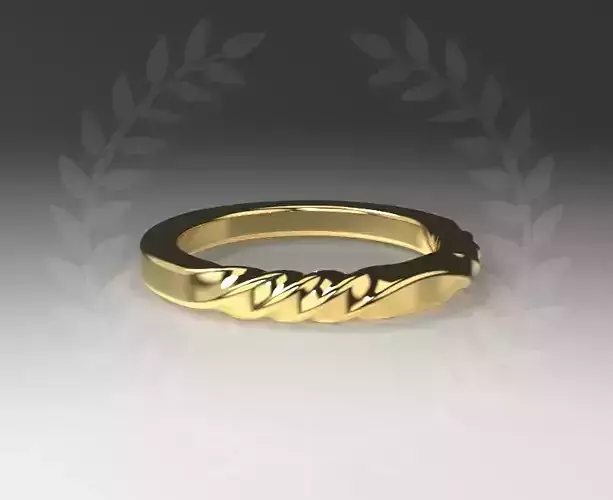 Twisted ring