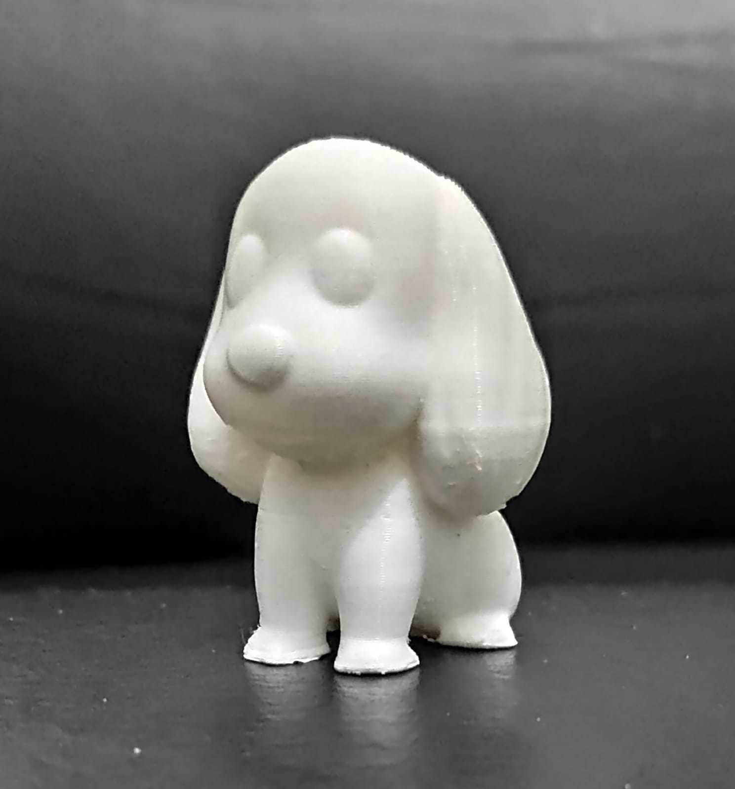 Dog Long Ears 3D print model_10