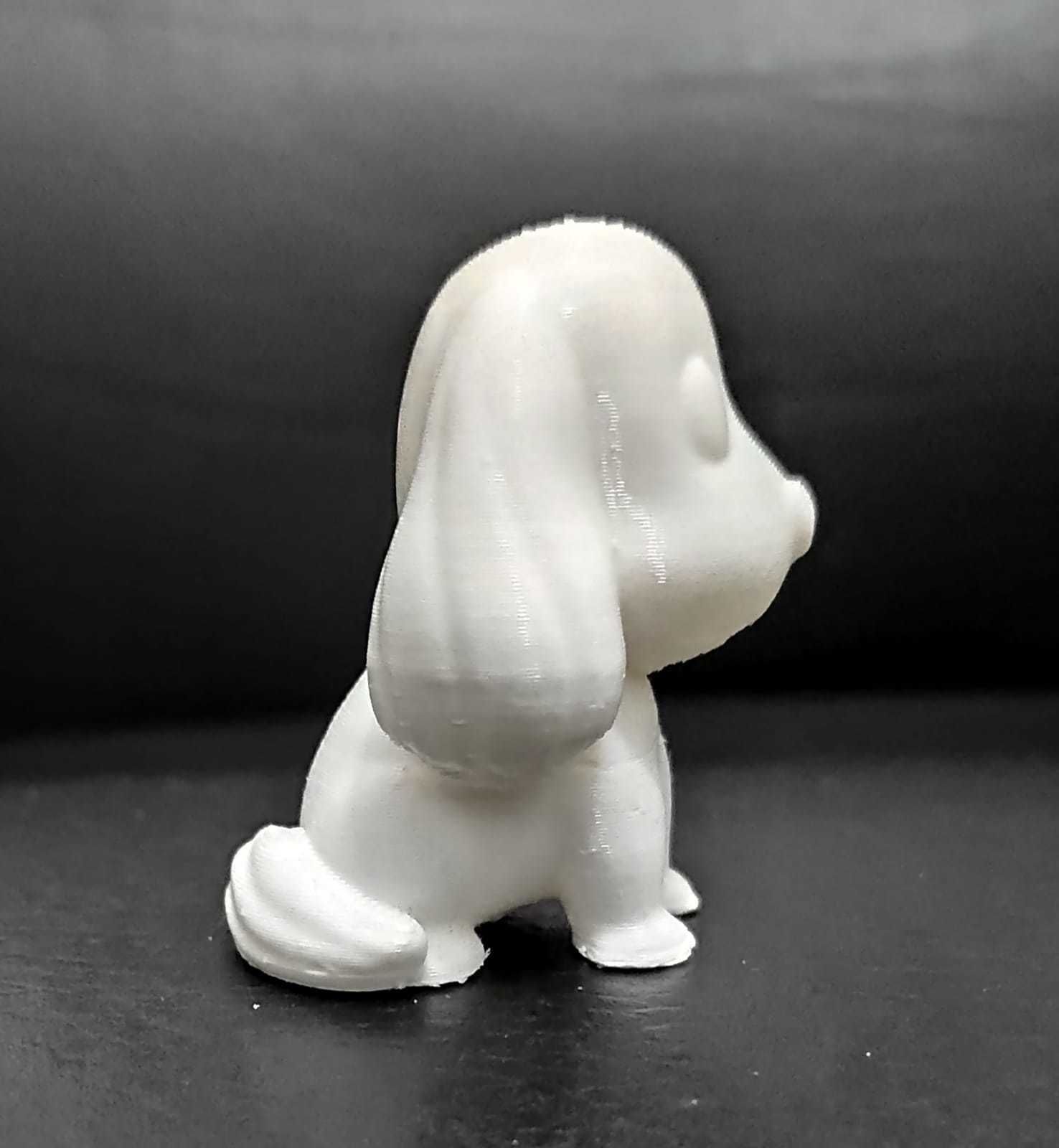 Dog Long Ears 3D print model_6