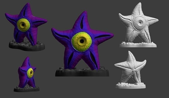 Starro Suicide Squad 3D print model