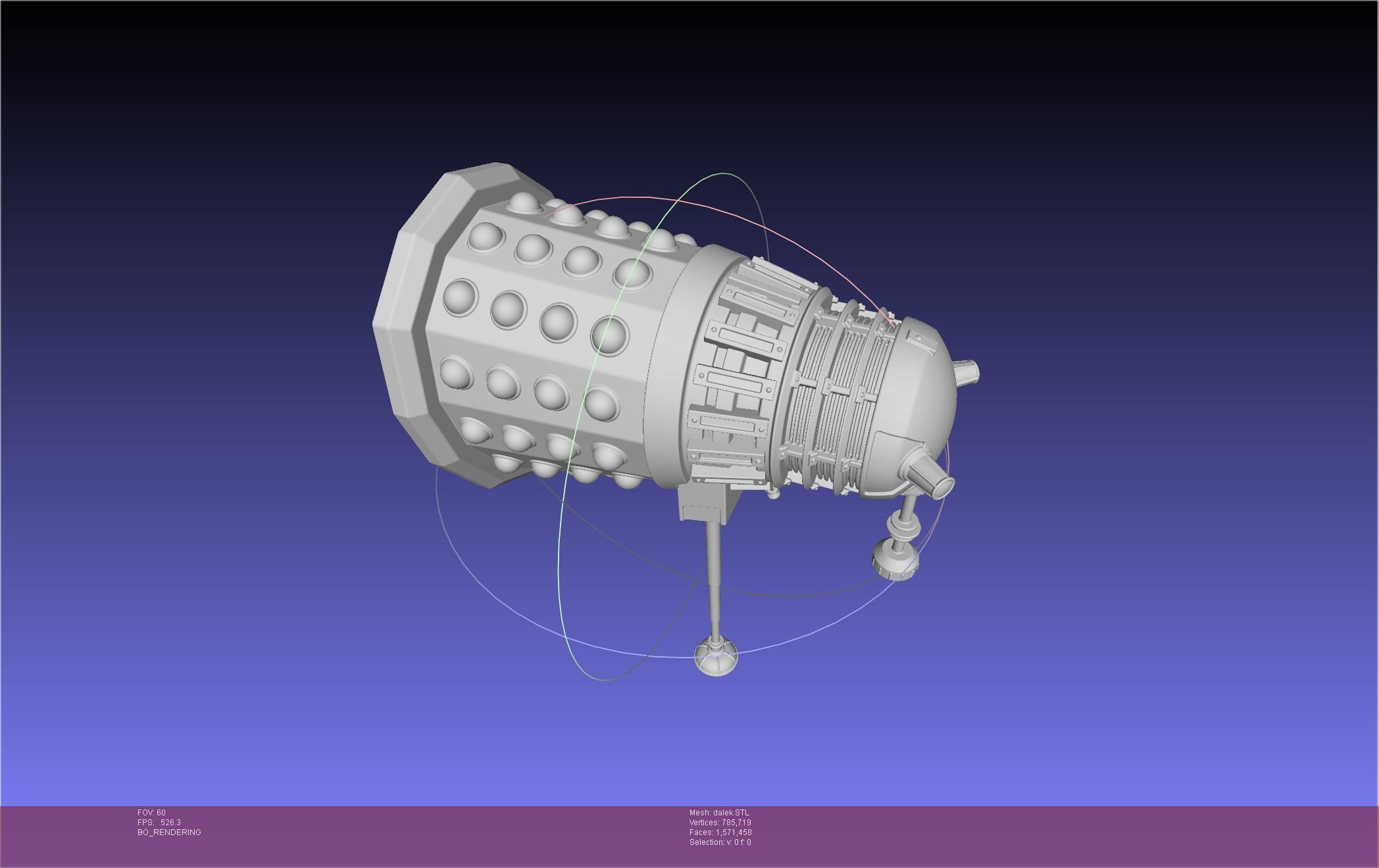 Doctor Who Dalek Assembly 3D print model_36