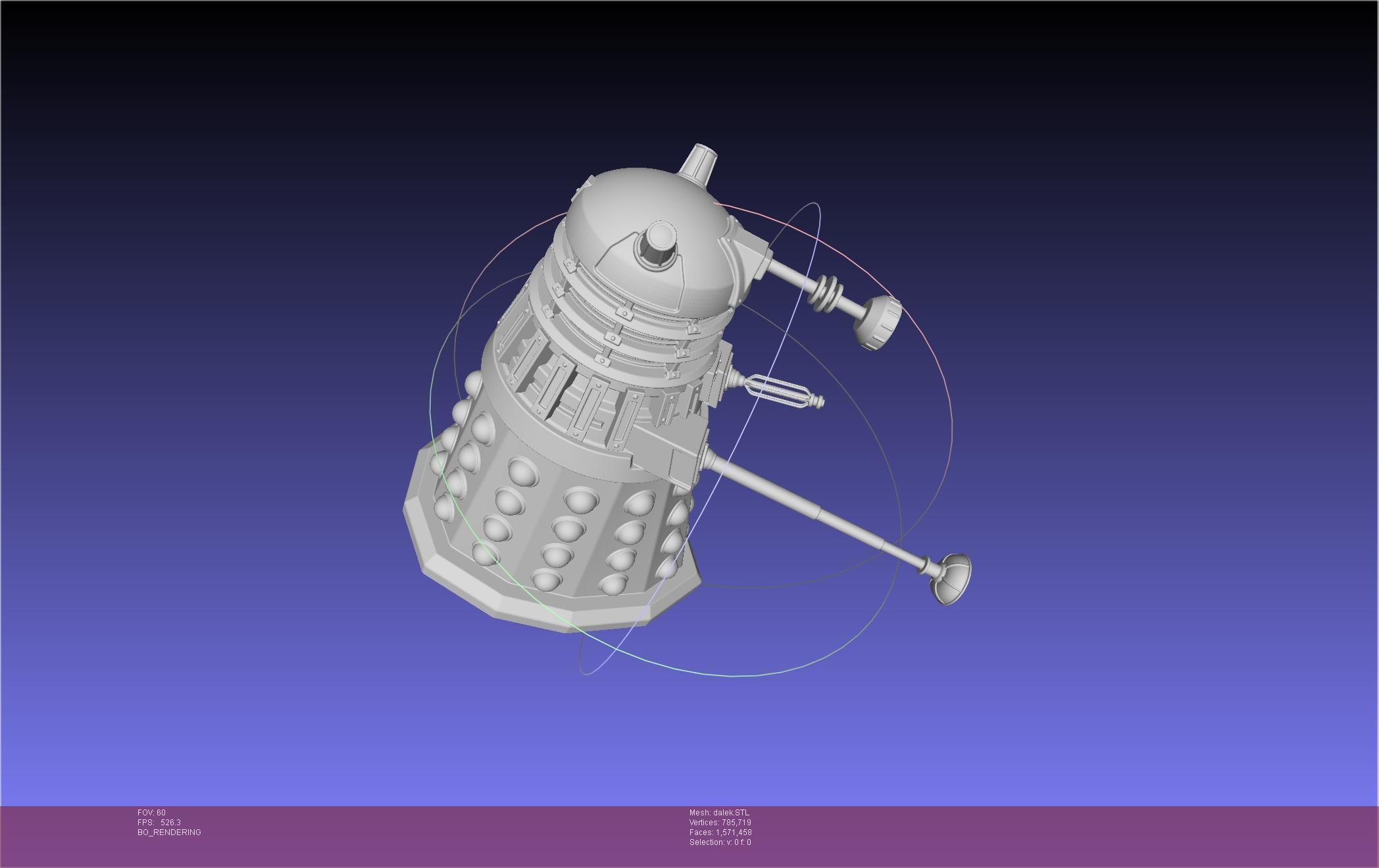 Doctor Who Dalek Assembly 3D print model_19
