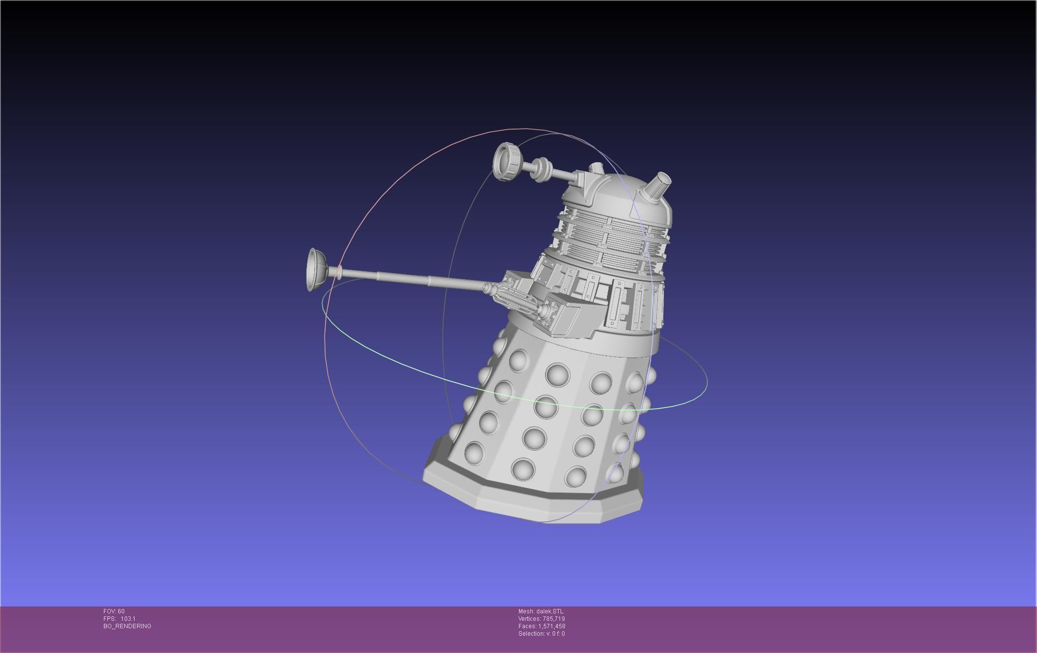 Doctor Who Dalek Assembly 3D print model_2