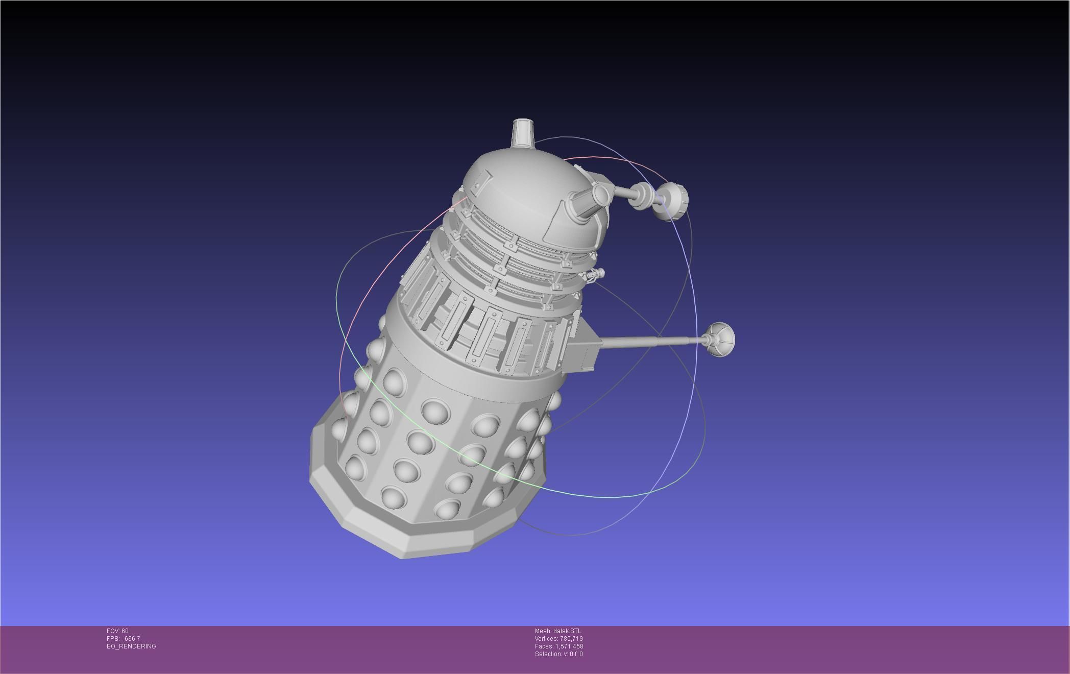 Doctor Who Dalek Assembly 3D print model_20