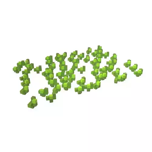 Voxel Group of Grass v1 001
