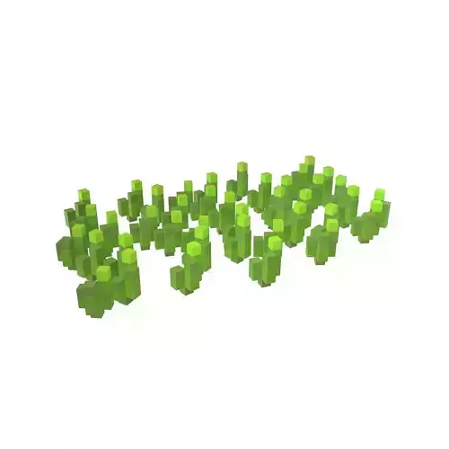 Voxel Group of Grass v2 001