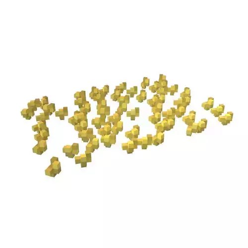 Voxel Group of Grass v1 003