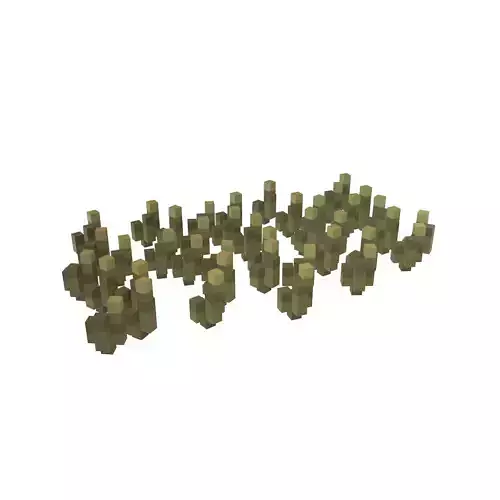 Voxel Group of Grass v2 002