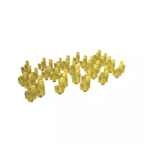 Voxel Group of Grass v2 003