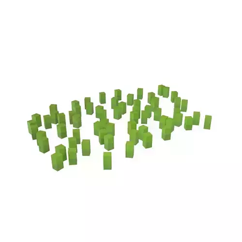 Voxel Group of Grass v4 001