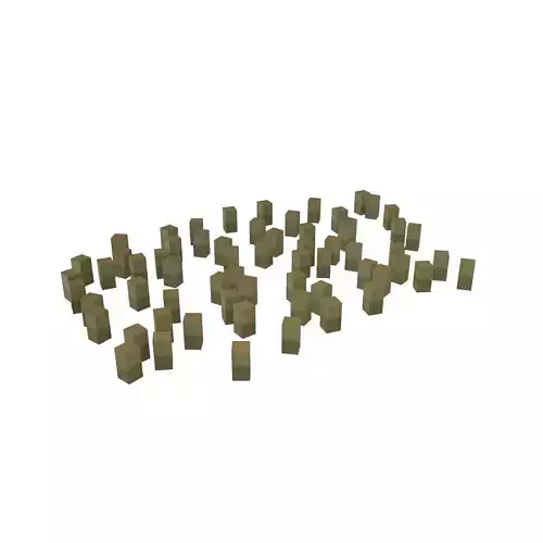 Voxel Group of Grass v4 002