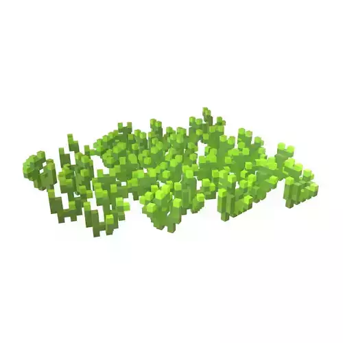 Voxel Group of Grass v5 001