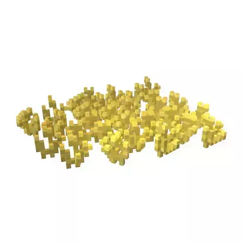 Voxel Group of Grass v5 003