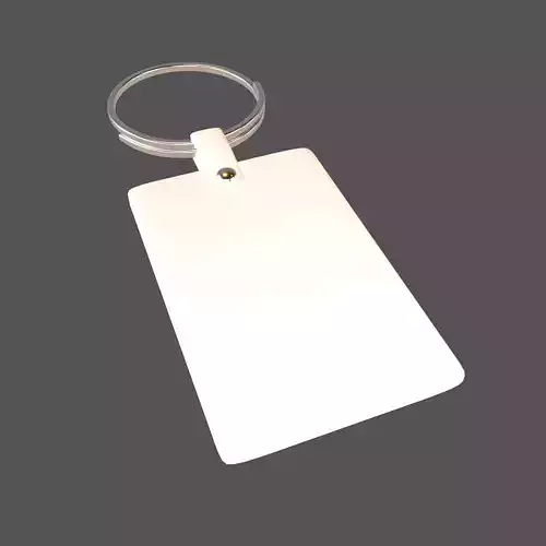Key Ring v5 001 Low-poly 3D model