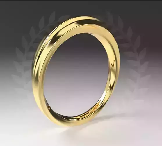 Hexagonal Twisted Ring