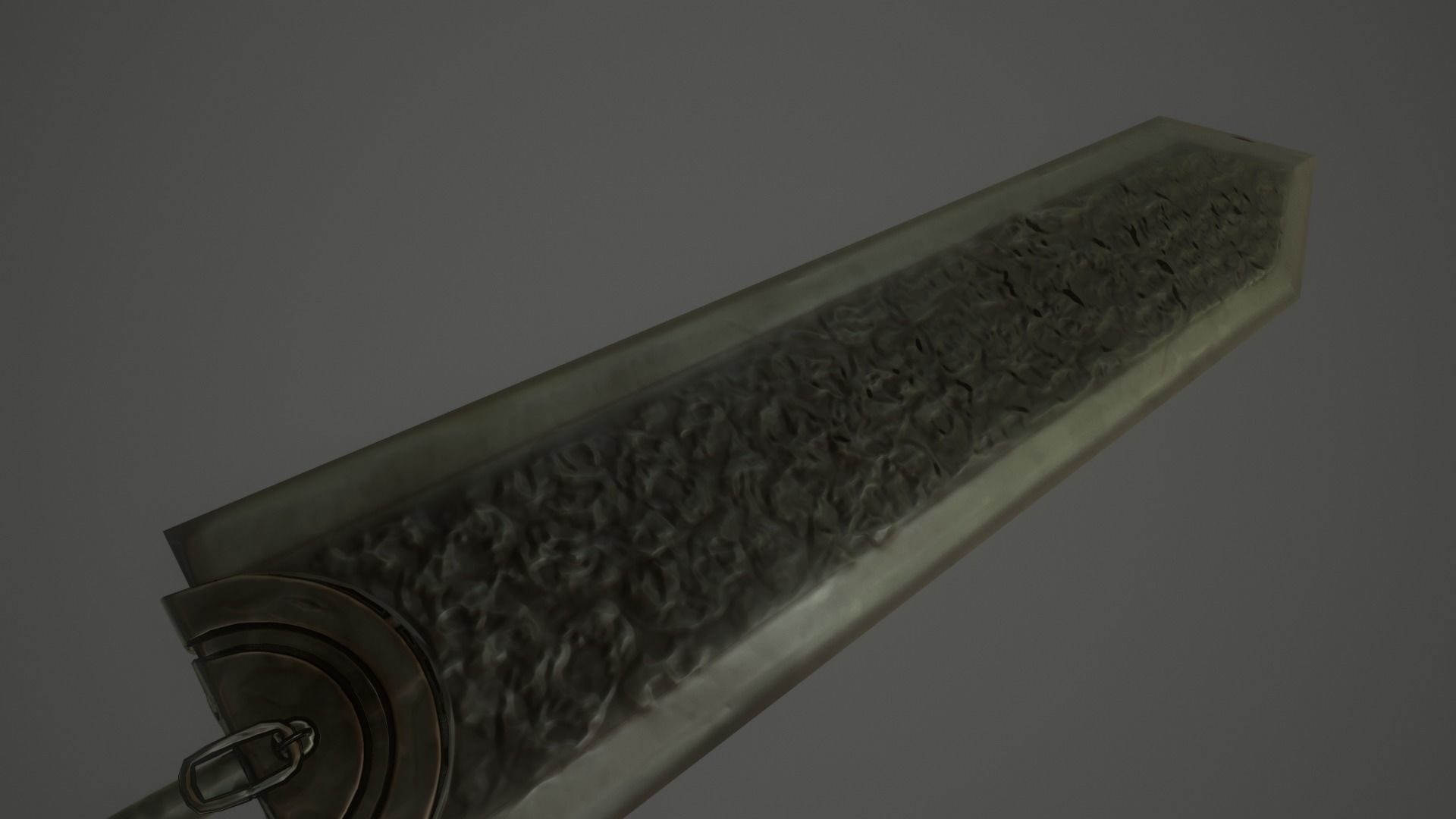 Lowpoly Stylized Berserk Dragonslayer Low-poly 3D model_4