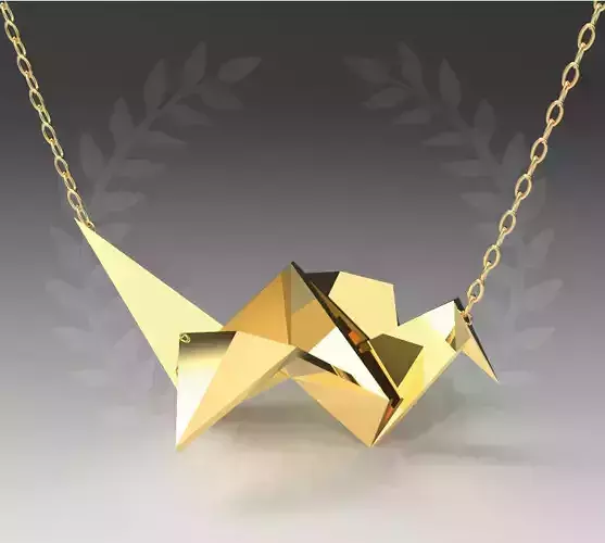 Tsuru pendant