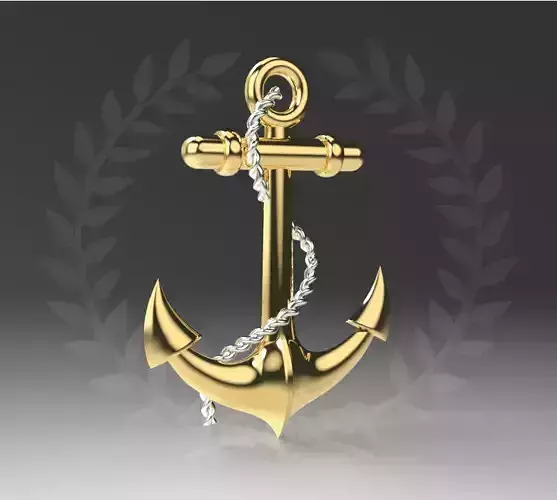 Anchor Necklace Pendant