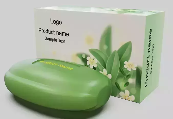 Soap Package 3D model