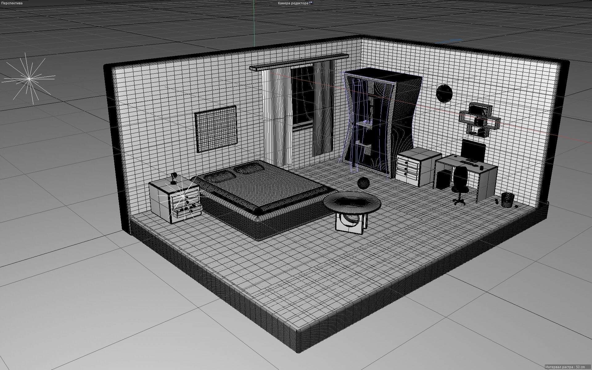 Miniature room model 3D model_10