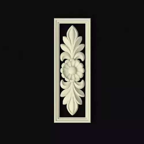 Central decor ornament for furniture