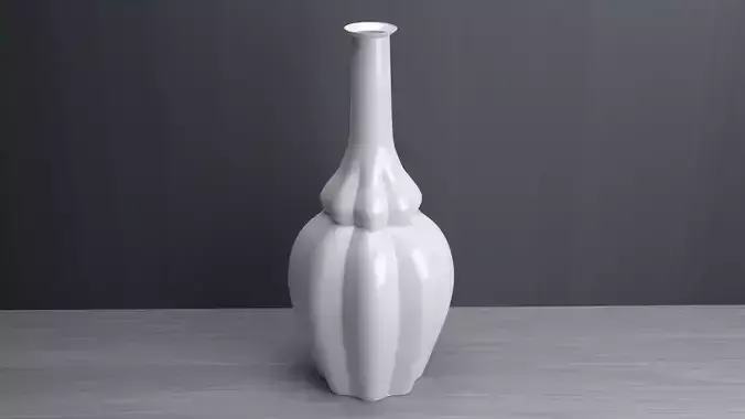 Decorative ceramic vase