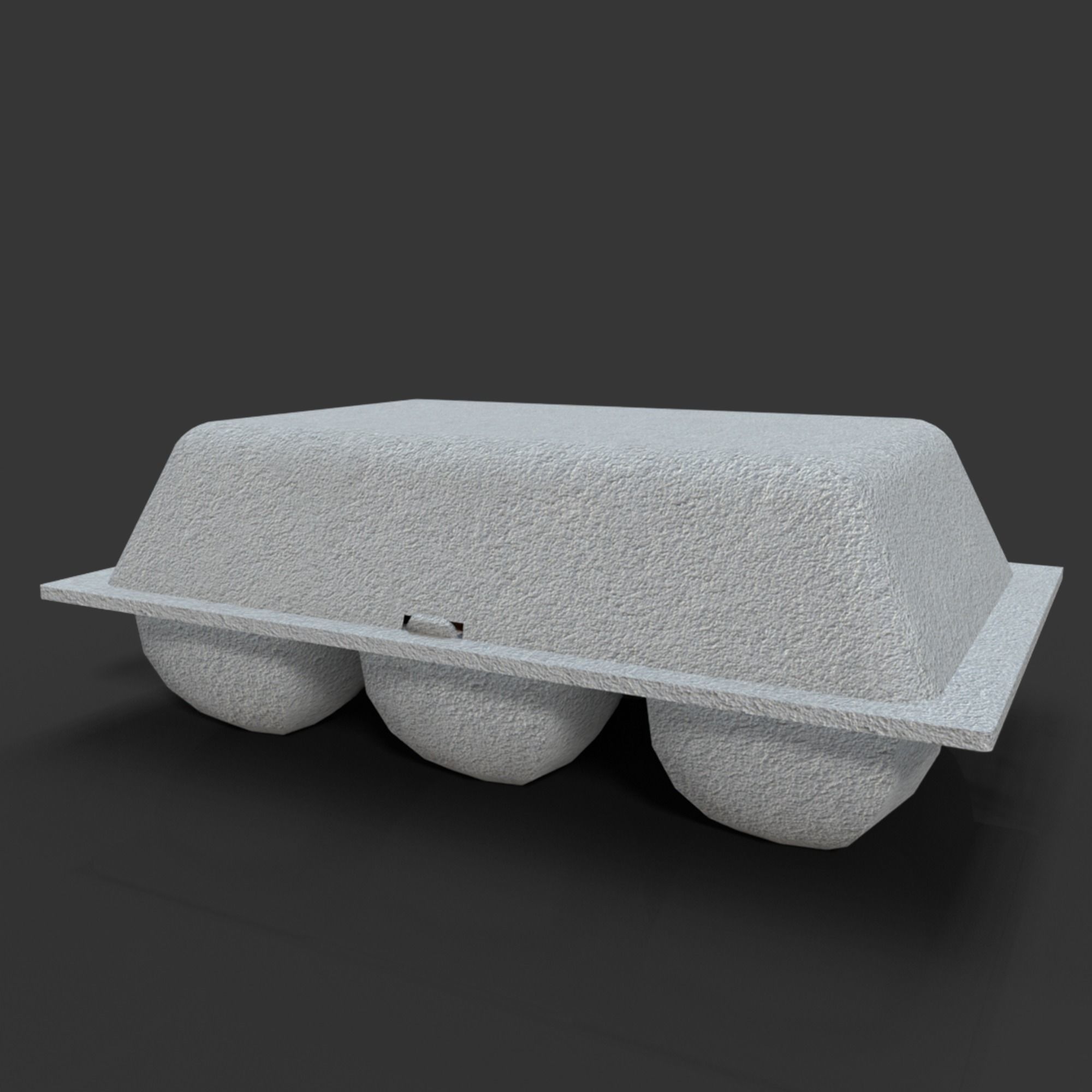 Egg Packaging - Kemasan Telur  3D model_2