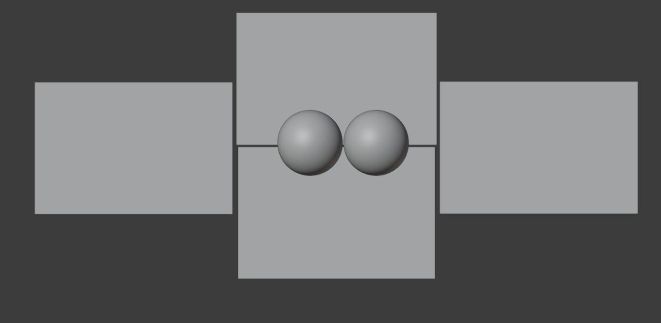 Textures two squares Free 3D model_8