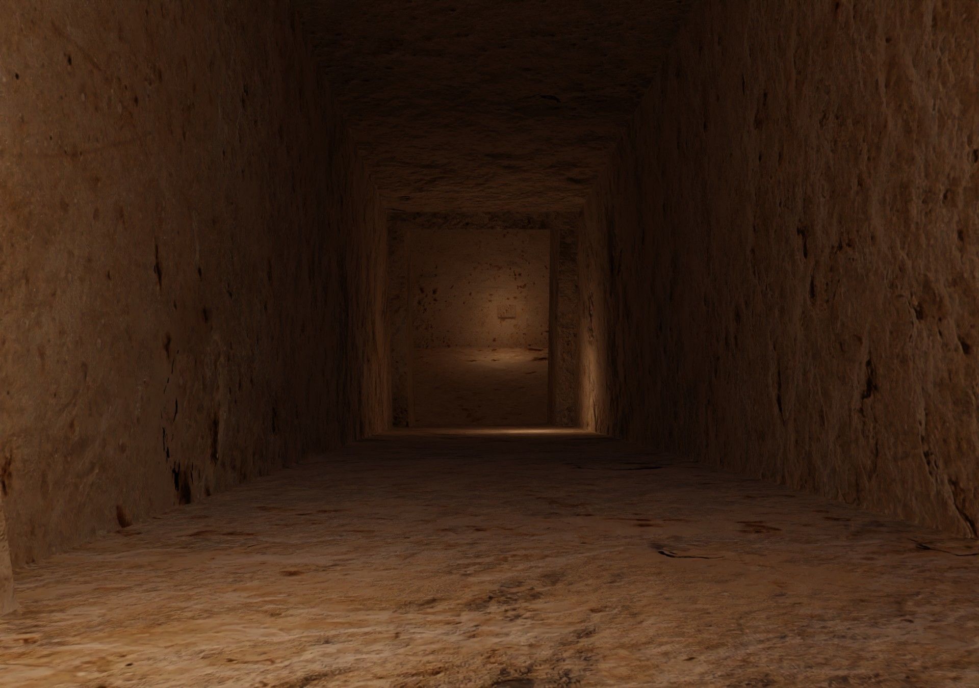 The tomb of Tutankhamun Low-poly 3D model_1