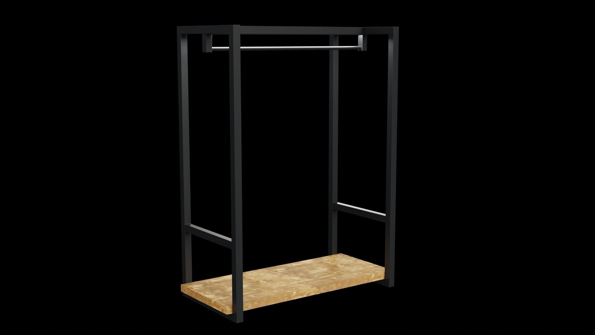 Rustica Shop Hangers set of 8 3D model_19