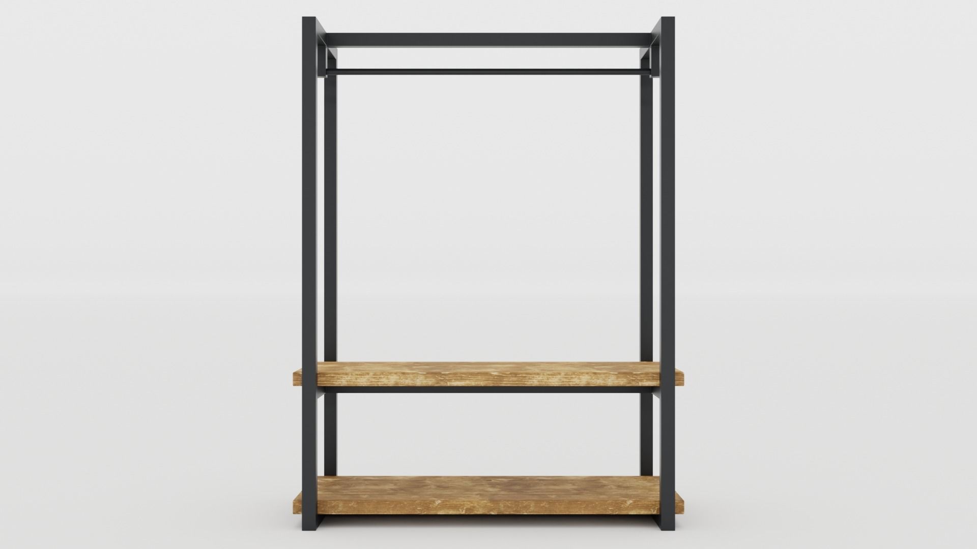 Rustica Shop Hangers set of 8 3D model_2