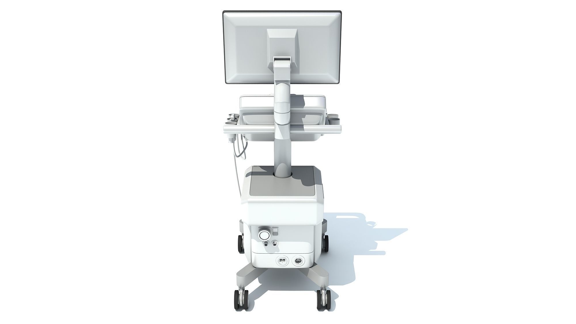 Ultrasound System Scanner 3D model_6