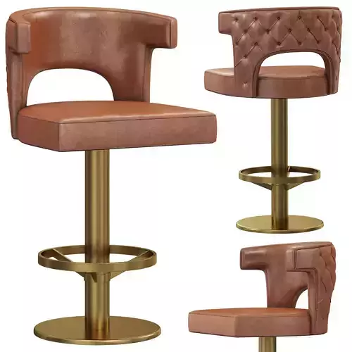 Brabbu KANSAS II COUNTER STOOL 3D model