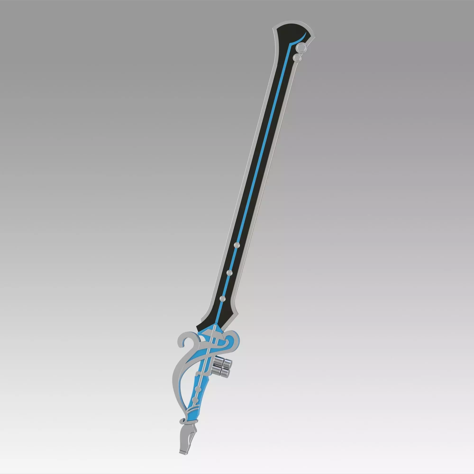 Genshin Impact Kaeya Traveler Jean Keqing The Flute Sword 3D print model_0