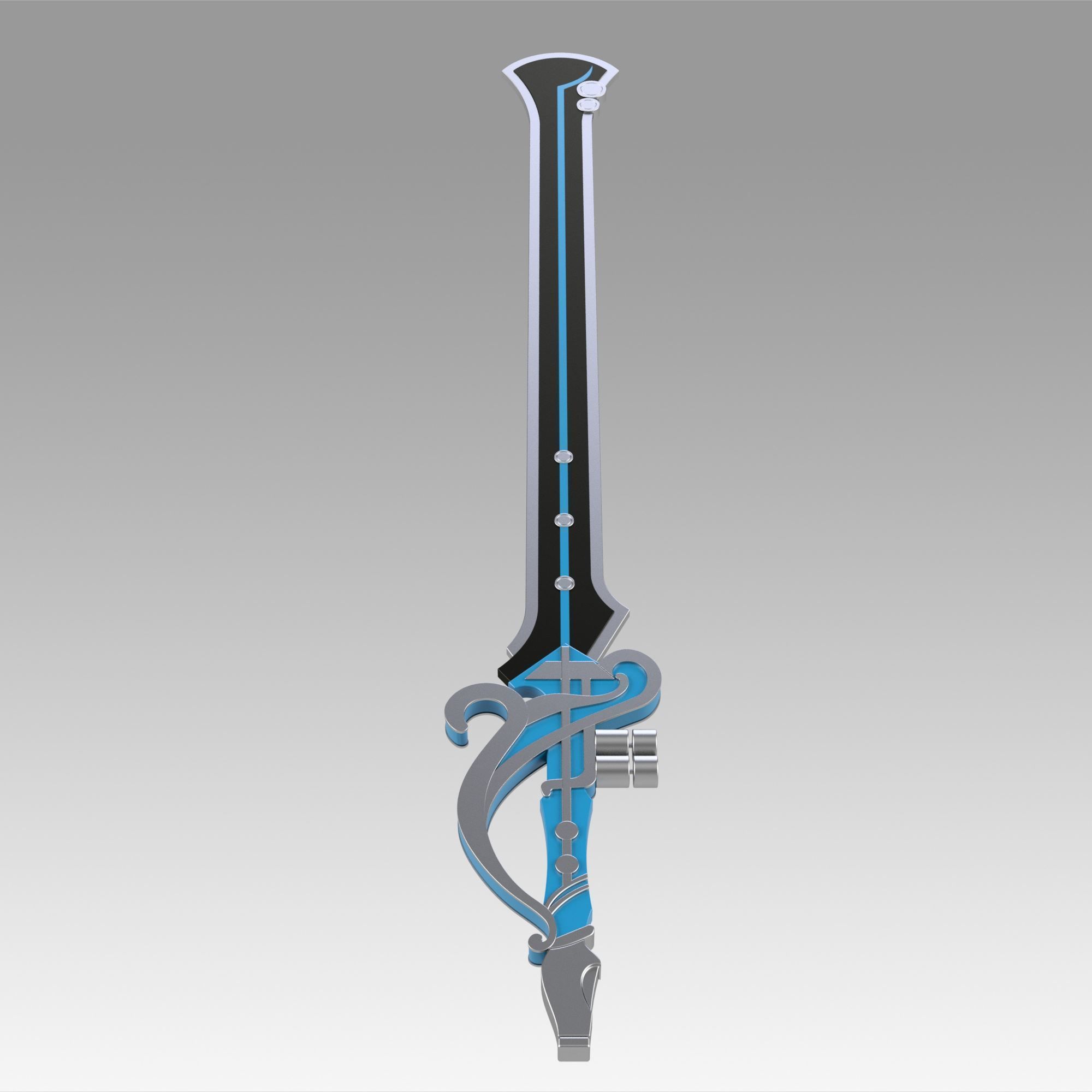 Genshin Impact Kaeya Traveler Jean Keqing The Flute Sword 3D print model_8