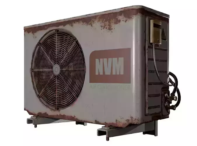 Air Conditioner Unit Rusty