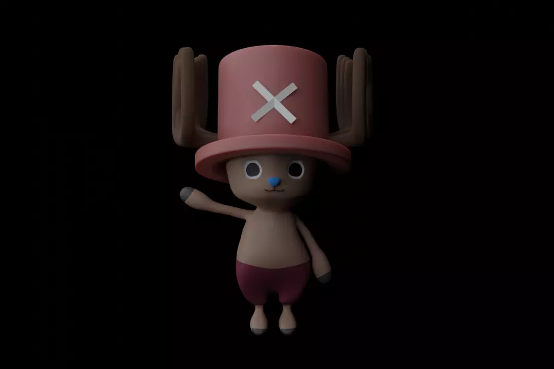 chopper one piece Free 3D model