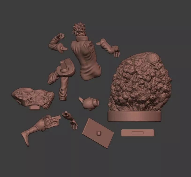 Satoru Gojo figurine Jujutsu Kaisen 3D print model_4